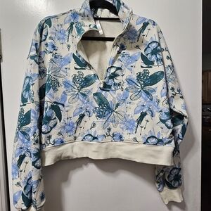 Quarter Zip Fabletics Pullover. Size Large